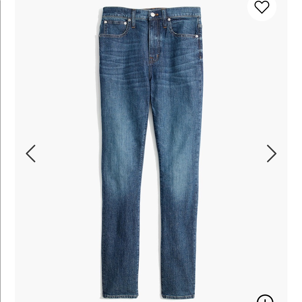 Madewell High-rise slim boyjean